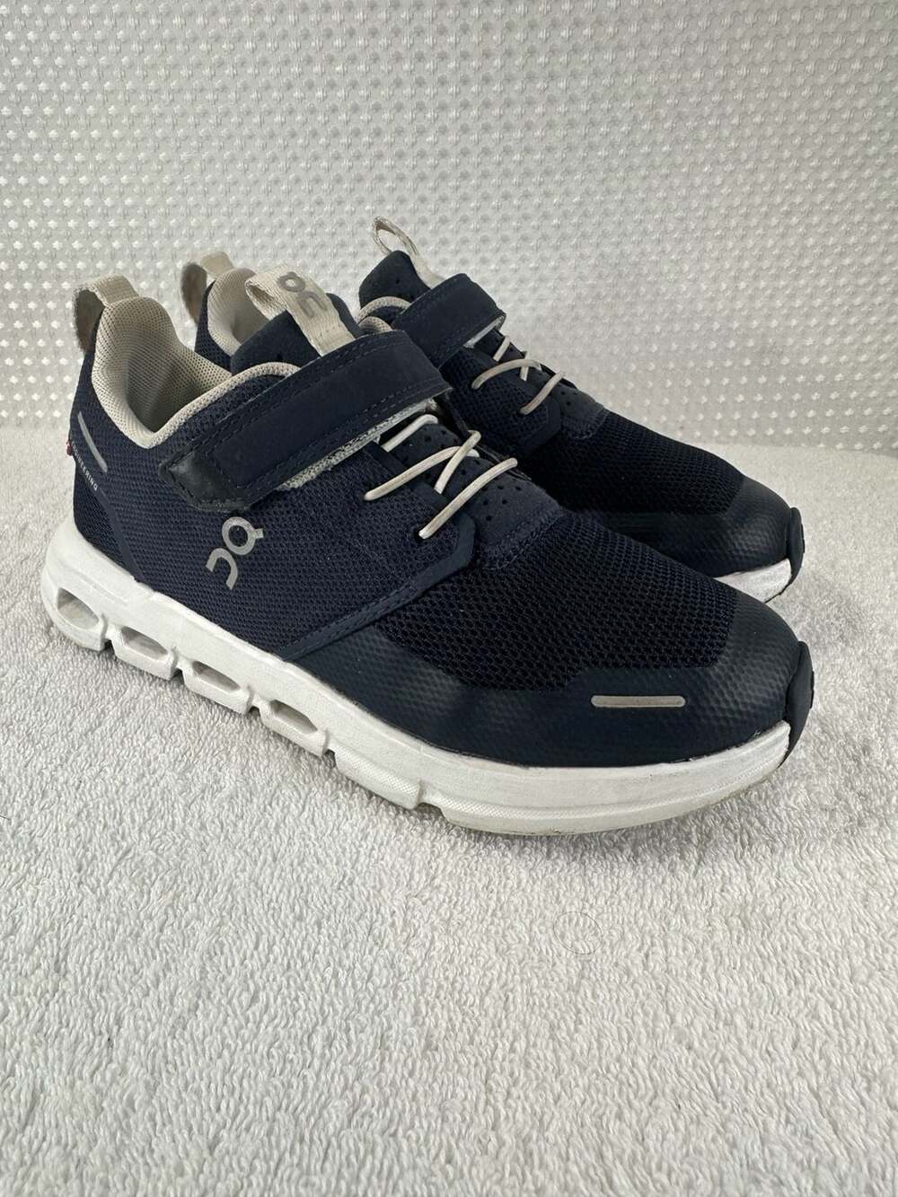 On Cloud Play Kids Navy Blue Running Shoes Size US K2